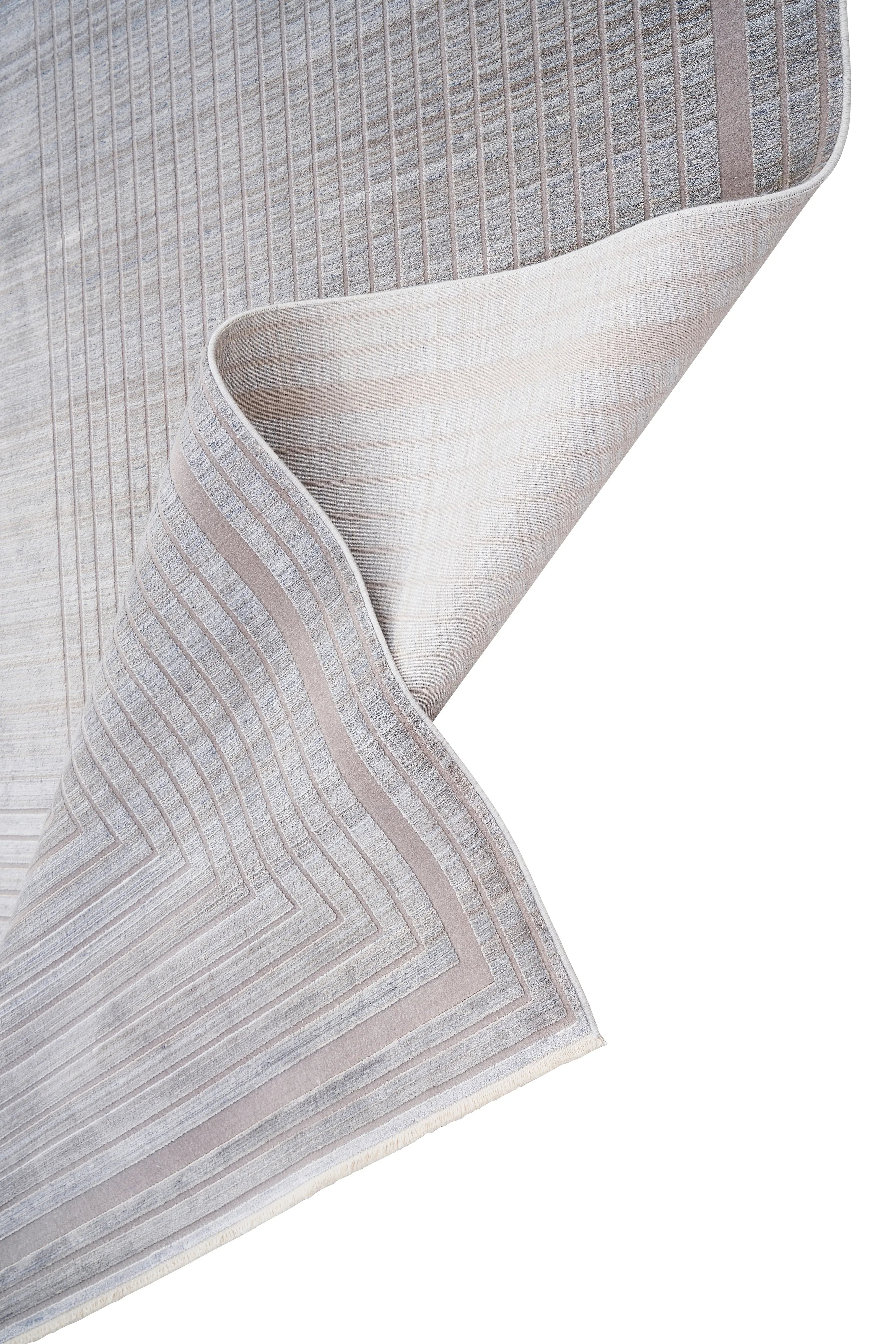 Dolce Vita Halı Donna 8252 Satin Silver Salon Halısı
