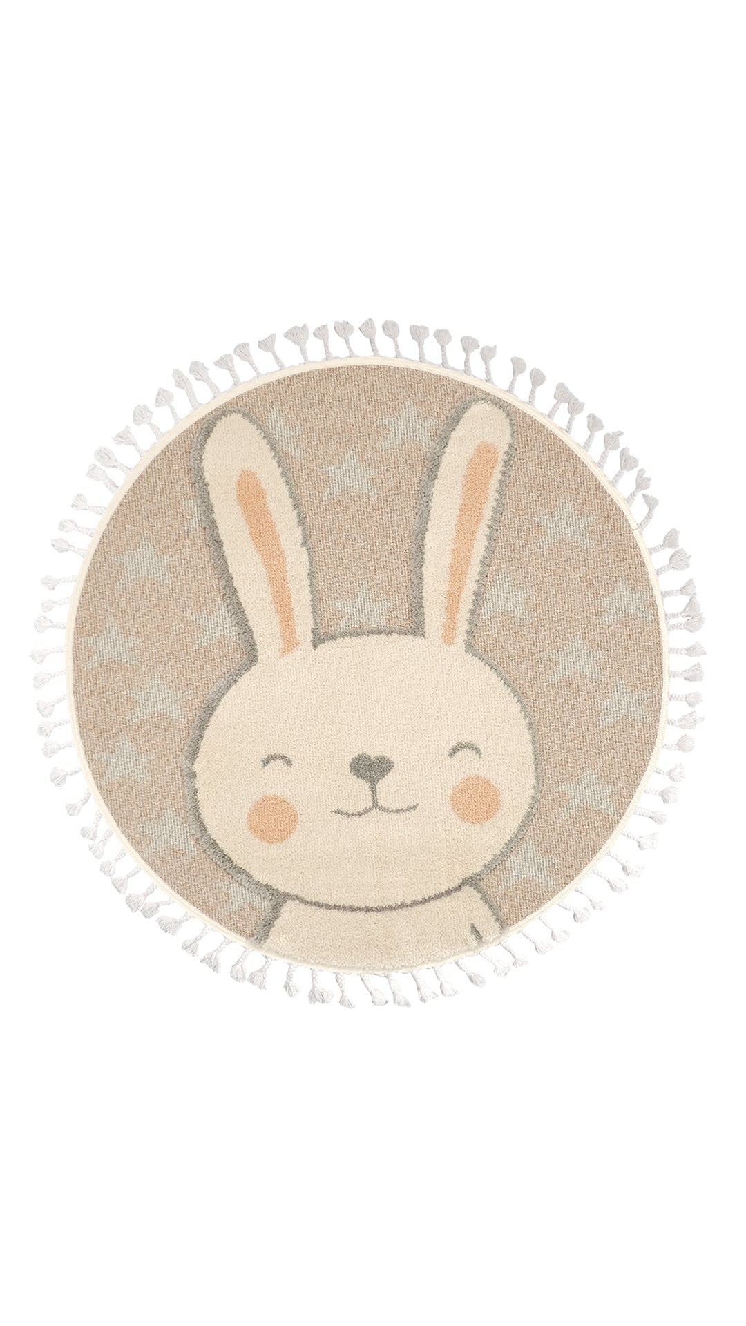 Dolce Vita Carpet Kids 475 Rabbit Round Children's Room Carpet